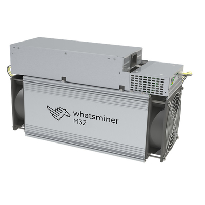 διεπαφή Whatsminer M32 68th/S 220V Ethernet ανθρακωρύχων 3312W BTC Asic