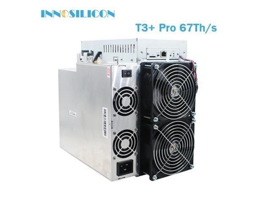 Υπέρ 67t 67th/S Bitcoin BTC ανθρακωρύχων BTC ανθρακωρύχος Asic μηχανών ανθρακωρύχων Innosilicon T3+