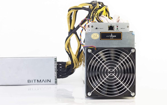 Μηχανή μεταλλείας LTC Bitmain Antminer L3+ 600mh/S Asic 850W 11.6-13.0V