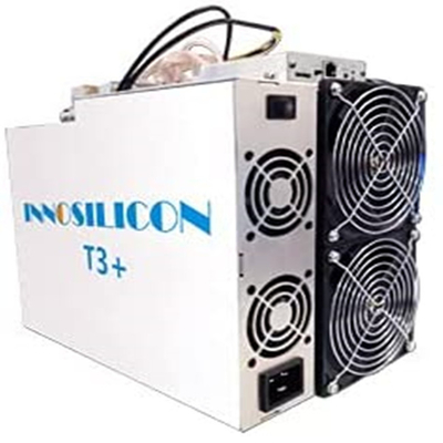 Υψηλός Hashrate γεννητριών Innosilicon T3+ Bitcoin ανθρακωρύχος μηχανών 57ο Sha256