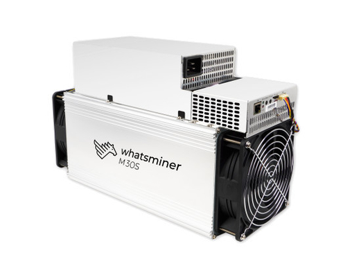 Διεπαφή Ethernet μηχανών μεταλλείας μηχανών BTC ανθρακωρύχων Whatsminer M30s 86th/S Asic