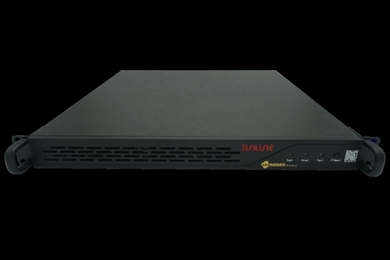 ΚΕΝΤΡΙΚΌΣ ΥΠΟΛΟΓΙΣΤΉΣ Jasminer X4 Γ 1U 450M 240W 5GB μηχανών ανθρακωρύχων της FCC Litecoin