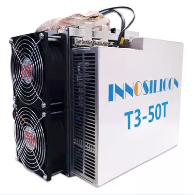 Ανθρακωρύχος Sha-256 Innosilicon T3 50TH/S 3100W Innosilicon Bitcoin ανθρακωρύχων BTC αλγόριθμος
