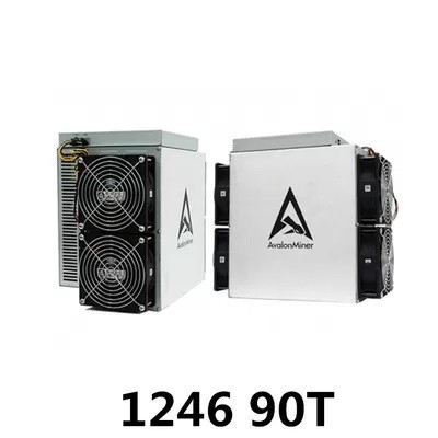 Ανθρακωρύχος Avalon 1246 90th/S 3420W Sha BTC 256 μηχανές μεταλλείας Asic